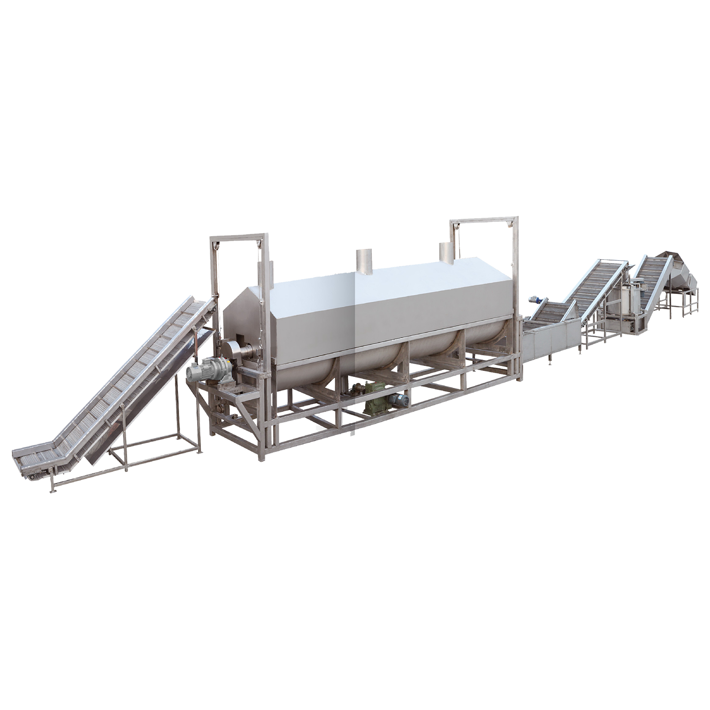 轉籠式油炸(蠶豆、青豆)生產線